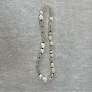 Resin beaded necklace from Banana Republic